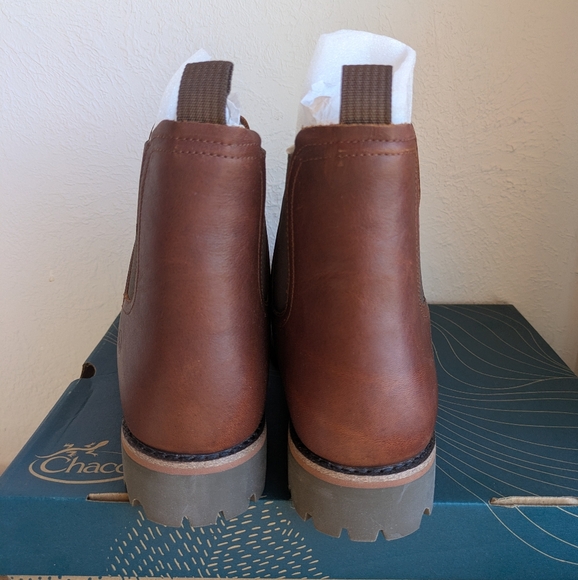 Chaco Women's Fields Chelsea Boots In Barley - Picture 10 of 11